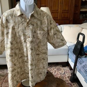 Casual island summer shirt